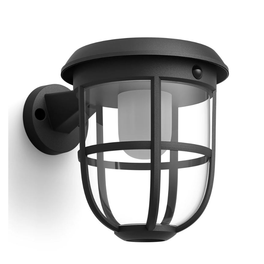 Philips - Светодиодный настенный светильник на солнечной батарее с датчиком RADII LED/1,3W/3,7V 2000 mAh 3000K IP44