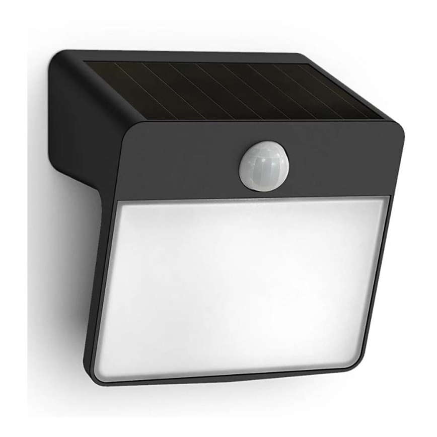 Philips - Светодиодный настенный светильник на солнечной батарее с датчиком YARIXA LED/2,2W/3,7V IP44