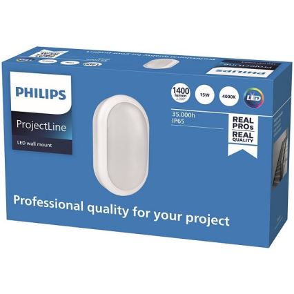 Philips - Светодиодный настенный светильник PROJECTLINE LED/15W/230V IP65