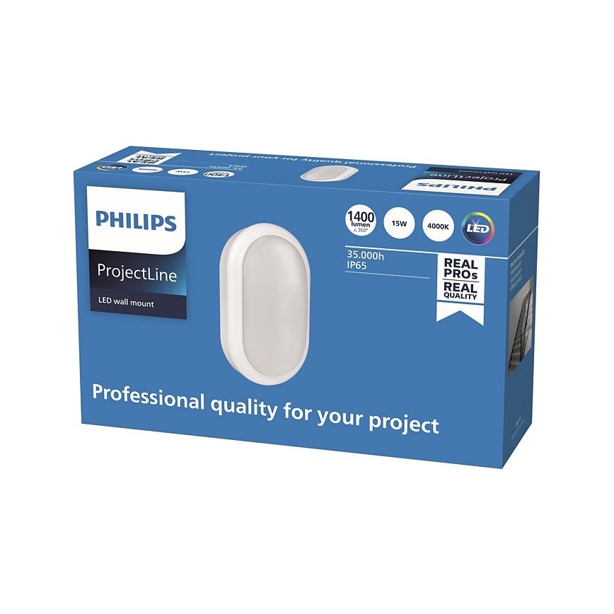 Philips - Светодиодный настенный светильник PROJECTLINE LED/15W/230V IP65