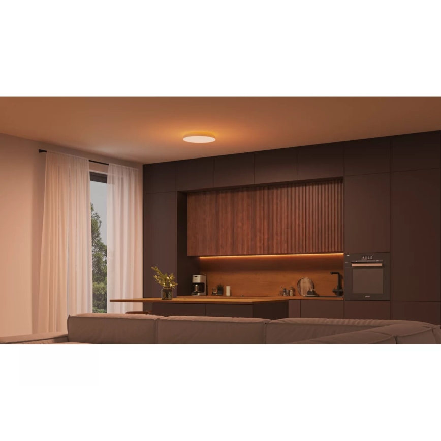 Philips - Светодиодный потолочный RGBW-светильник с регулированием яркости Hue DATURA LED/48W/230V 2000-6500K