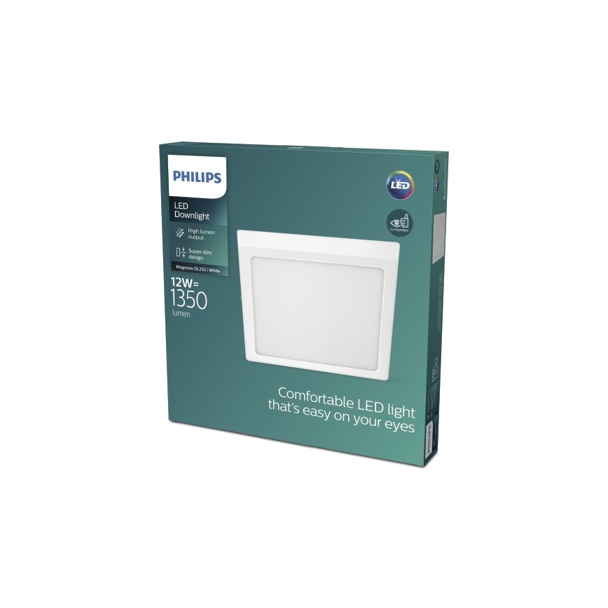 Philips - Светодиодный потолочный светильник LED/12W/230V 4000K белый