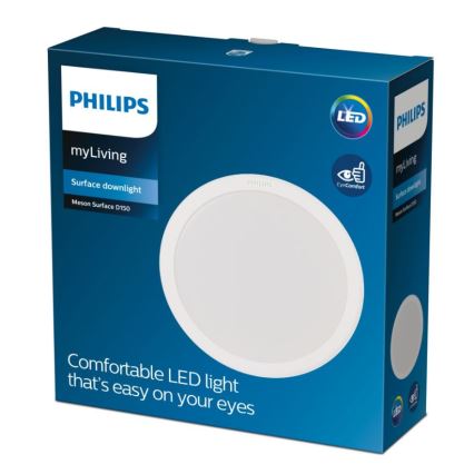Philips - Светодиодный потолочный светильник MESON LED/16,5W/230V 3000K