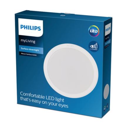 Philips - Светодиодный потолочный светильник MESON LED/24W/230V 3000K