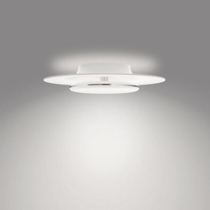 Philips - Светодиодный потолочный светильник с регулированием яркости SCENE SWITCH LED/30W/230V 4000K серебристый
