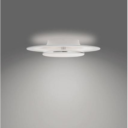 Philips - Светодиодный потолочный светильник с регулированием яркости SCENE SWITCH LED/30W/230V 4000K серебристый
