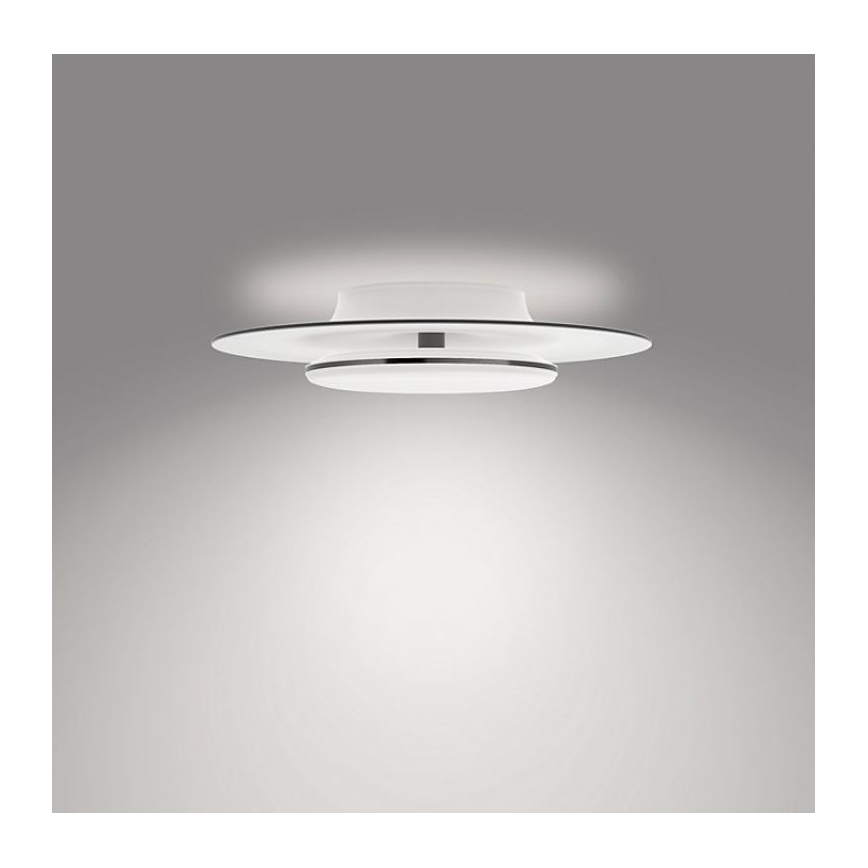 Philips - Светодиодный потолочный светильник с регулированием яркости SCENE SWITCH LED/30W/230V 4000K черный