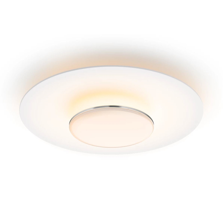 Philips - Светодиодный потолочный светильник с регулированием яркости SCENE SWITCH LED/40W/230V 2700K серебристый