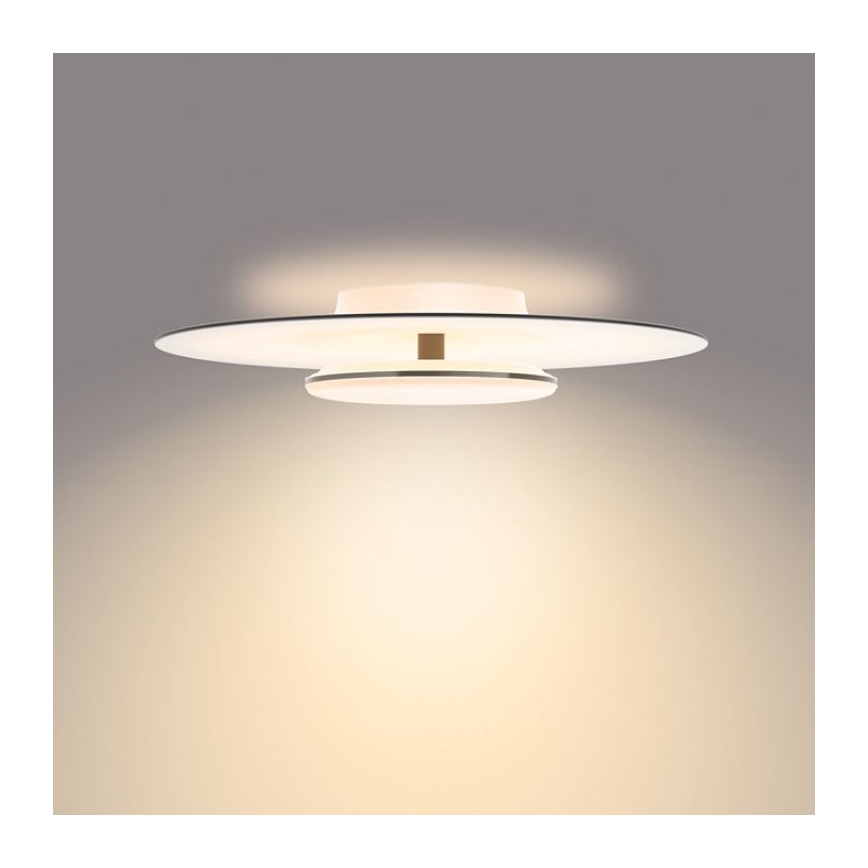 Philips - Светодиодный потолочный светильник с регулированием яркости SCENE SWITCH LED/40W/230V 2700K черный