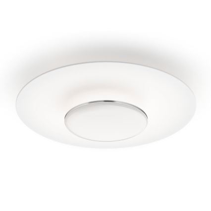 Philips - Светодиодный потолочный светильник с регулированием яркости SCENE SWITCH LED/40W/230V 4000K серебристый
