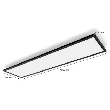 Philips - Светодиодный потолочный светильник с регулированием яркости Hue AURELLE LED/39W/230V + дистанционное управление
