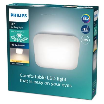 Philips - Светодиодный потолочный светильник LED/12W/230V 2700K
