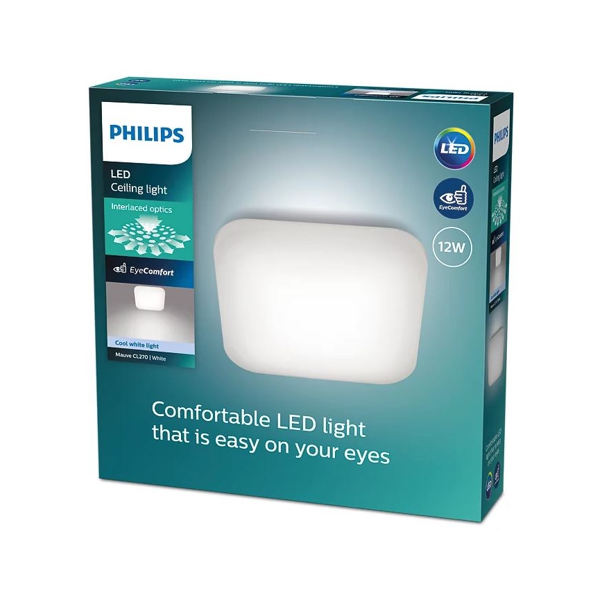 Philips - Светодиодный потолочный светильник LED/12W/230V 4000K