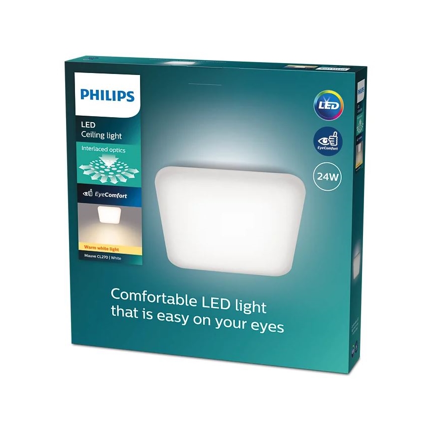 Philips - Светодиодный потолочный светильник LED/24W/230V 2700K