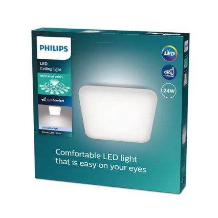 Philips - Светодиодный потолочный светильник LED/24W/230V 4000K