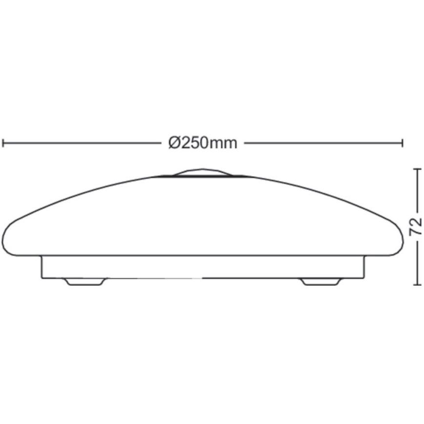 Philips - Светодиодный потолочный светильник с датчиком MAUVE LED/6W/230V