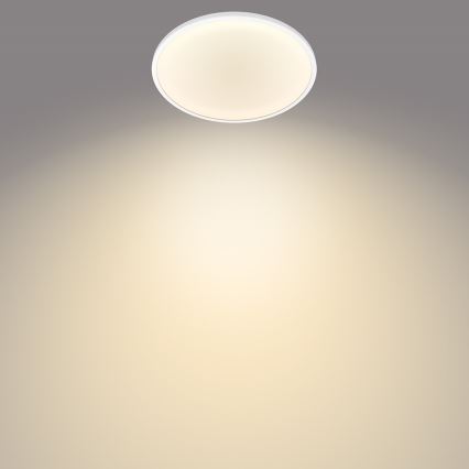 Philips - Светодиодный потолочный светильник с регулированием яркости CLEAR 1xLED/18W/230V 2700K