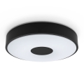 Philips - Светодиодный потолочный светильник с регулированием яркости COINER SCENE SWITCH LED/24W/230V 4000K черный