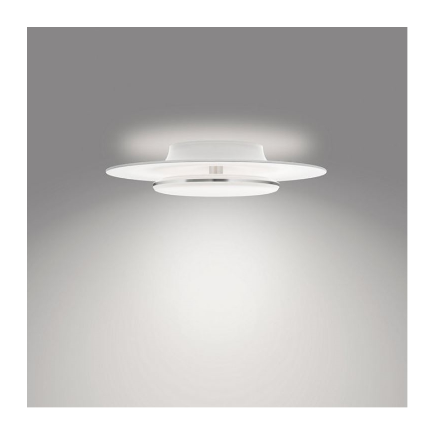 Philips - Светодиодный потолочный светильник с регулированием яркости SCENE SWITCH LED/30W/230V 4000K серебристый