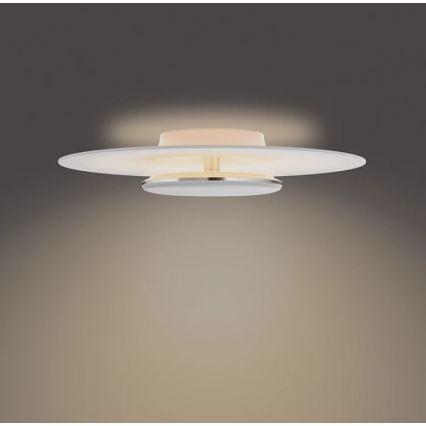 Philips - Светодиодный потолочный светильник с регулированием яркости SCENE SWITCH LED/40W/230V 2700K серебристый
