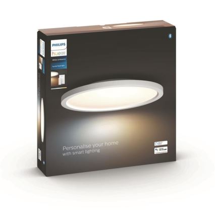 Philips - Светодиодный потолочный светильник с регулированием яркости Hue LED/19W/230V 2200-6500K + дистанционное управление
