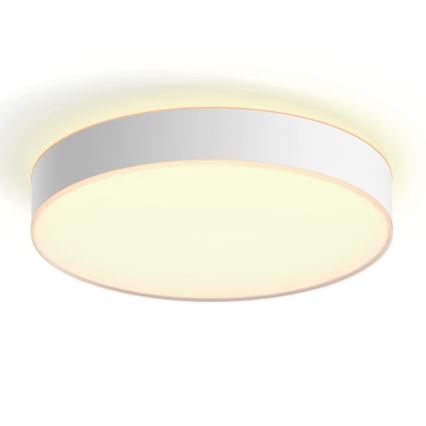 Philips - Светодиодный потолочный светильник с регулированием яркости Hue LED/33,5W/230V 2200-6500K диаметр 425 мм белый + дистанционное управление