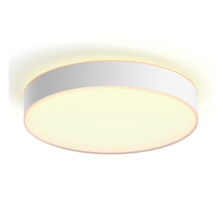 Philips - Светодиодный потолочный светильник с регулированием яркости Hue LED/33,5W/230V 2200-6500K диаметр 425 мм белый + дистанционное управление