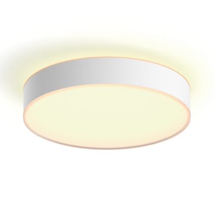 Philips - Светодиодный потолочный светильник с регулированием яркости Hue LED/19,2W/230V 2200-6500K диаметр 381 мм белый + дистанционное управление