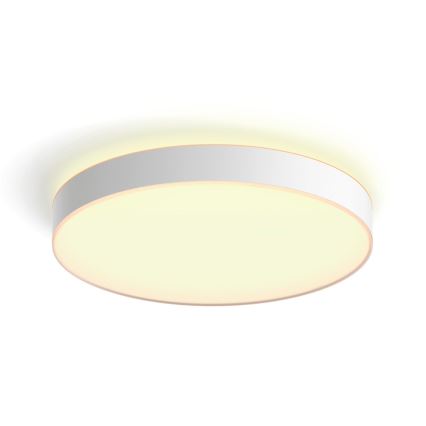 Philips - Светодиодный потолочный светильник с регулированием яркости Hue LED/48W/230V 2200-6500K диаметр 551 мм белый + дистанционное управление