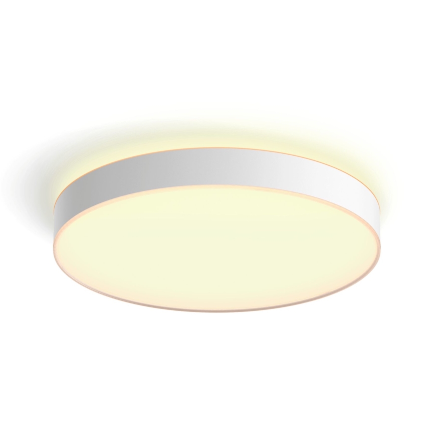 Philips - Светодиодный потолочный светильник с регулированием яркости Hue LED/48W/230V 2200-6500K диаметр 551 мм белый + дистанционное управление