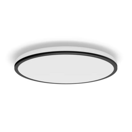 Philips - Светодиодный потолочный светильник с регулированием яркости SCENE SWITCH LED/18W/230V диаметр 30 см 2700K черный