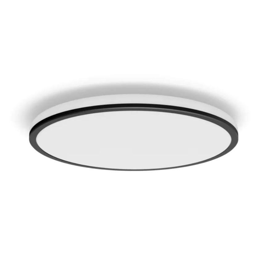 Philips - Светодиодный потолочный светильник с регулированием яркости SCENE SWITCH LED/18W/230V диаметр 30 см 2700K черный