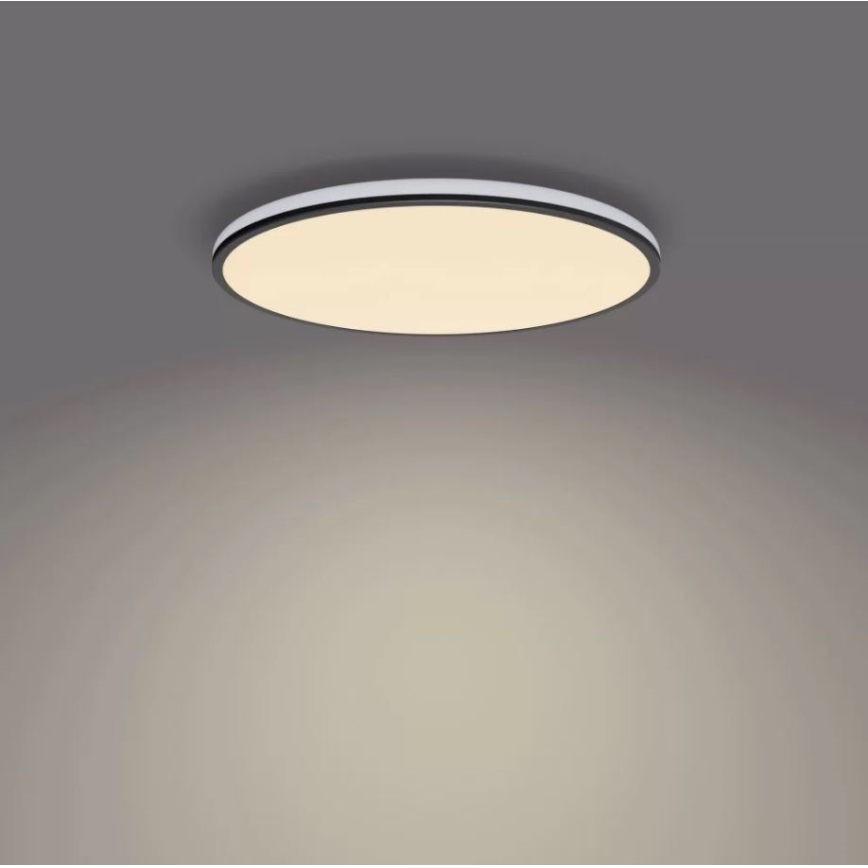 Philips - Светодиодный потолочный светильник с регулированием яркости SCENE SWITCH LED/22W/230V диаметр 40 см 2700K черный