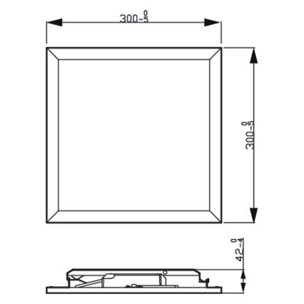 Philips - Светодиодный потолочный светильник с регулированием яркости SCENE SWITCH LED/12W/230V 2700K
