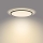 Philips - Светодиодный потолочный светильник с регулированием яркости SCENE SWITCH LED/18W/230V диаметр 30 см 2700K черный