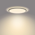 Philips - Светодиодный потолочный светильник с регулированием яркости SCENE SWITCH LED/22W/230V диаметр 40 см 2700K черный