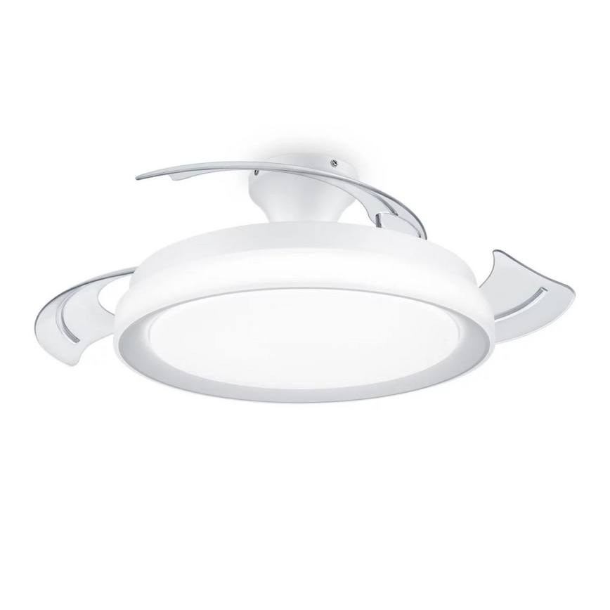 Philips - Светодиодный потолочный светильник с вентилятором BLISS LED/35W/230V 5500/4000/2700K белый + дистанционное управление