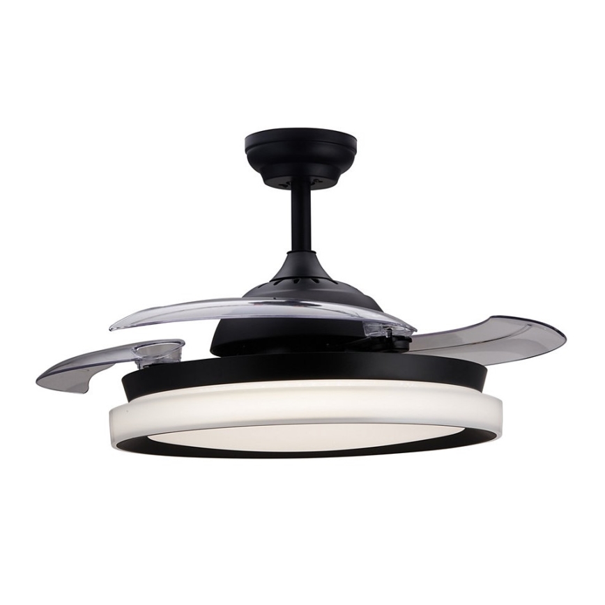 Philips - Светодиодный потолочный вентилятор LED/35W/230V 5500/4000/2700K черный + дистанционное управление