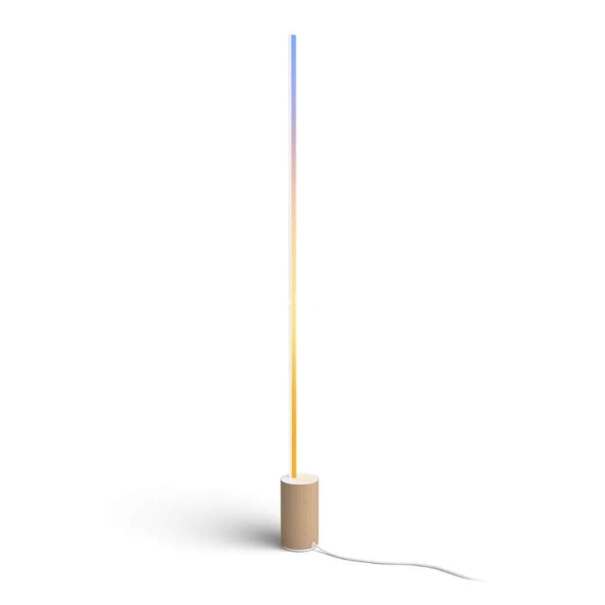 Philips - Светодиодный RGBW-торшер с регулированием яркости Hue SIGNE LED/29W/230V 2000-6500K бежевый
