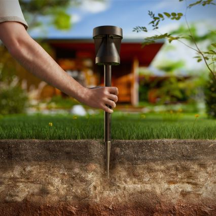 Philips - Светодиодный светильник на солнечной батарее AVERY LED/1,8W/3,7V 2600 mAh 2700K IP44