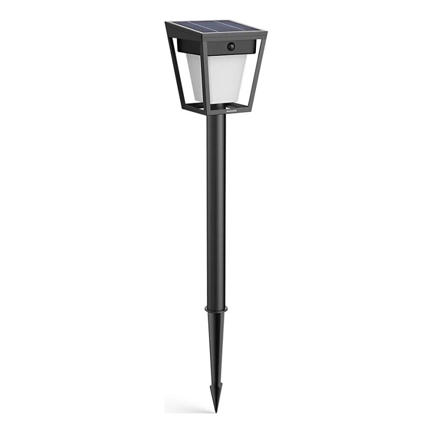 Philips - Светодиодный светильник на солнечной батарее с датчиком движения и освещенности NISSA LED/1,8W/3,7V 2600 mAh 3000K IP44