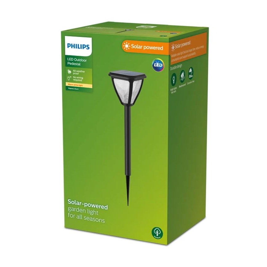 Philips - Светодиодный светильник на солнечной батарее VAPORA LED/1,5W/3,7V IP44