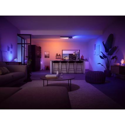 Philips - Светодиодный точечный RGBW-светильник Hue CENTRIS 3xGU10/4,2W/230V + LED/11W 2000-6500K
