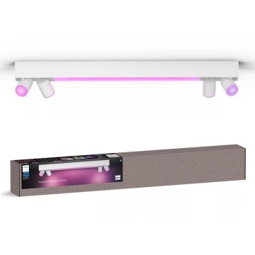 Philips - Светодиодный точечный RGBW-светильник Hue CENTRIS 4xGU10/4,2W/230V + LED/11W 2000-6500K