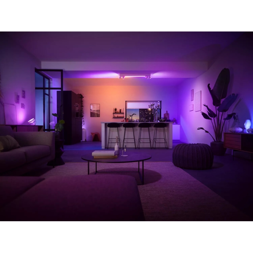 Philips - Светодиодный точечный RGBW-светильник Hue CENTRIS 4xGU10/4,2W/230V + LED/11W 2000-6500K
