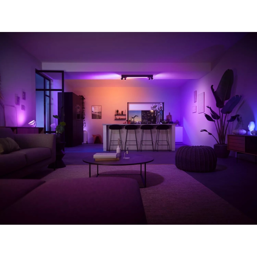 Philips - Светодиодный точечный RGBW-светильник Hue CENTRIS 4xGU10/4,2W/230V + LED/11W 2000-6500K