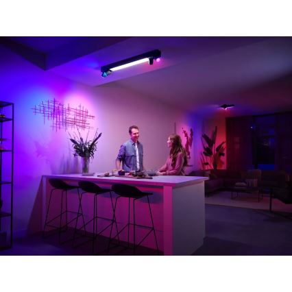 Philips - Светодиодный точечный RGBW-светильник Hue CENTRIS 4xGU10/4,2W/230V + LED/11W 2000-6500K