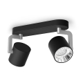 Philips - Светодиодный точечный светильник с регулированием яркости 2xLED/4,5W/230V