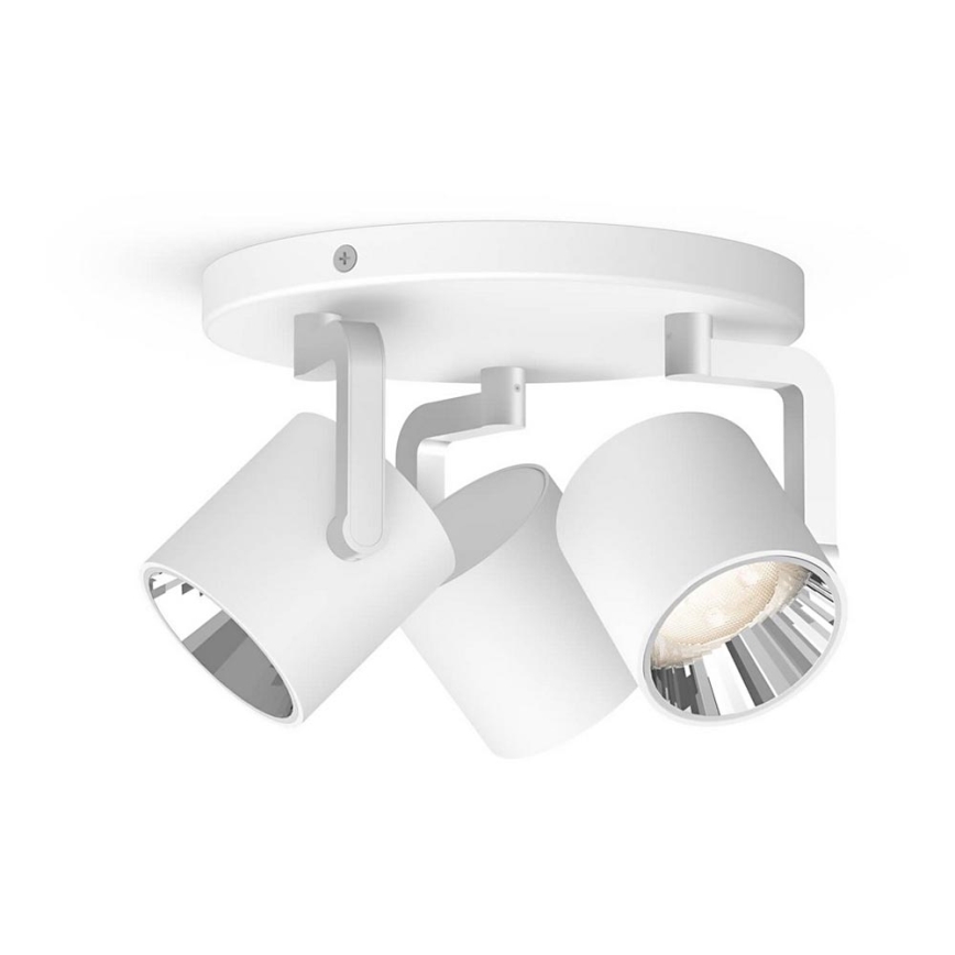 Philips - Светодиодный точечный светильник с регулированием яркости 3xLED/4,5W/230V