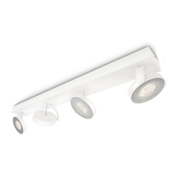 Philips - Светодиодный точечный светильник с регулированием яркости 4xLED/4,5W/230V